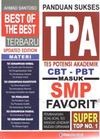 Image of Panduan Sukses TPA CBT-PBT Masuk SMP